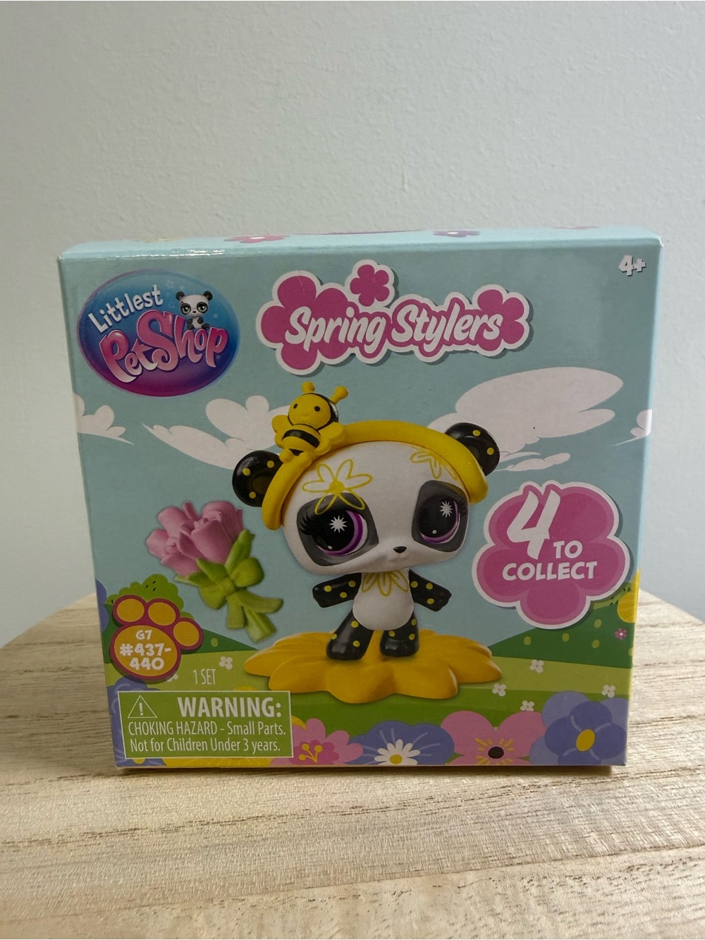 Littlest Pet Shop Spring Stylers G7 Easter Purple Great Dane #440 New in Box